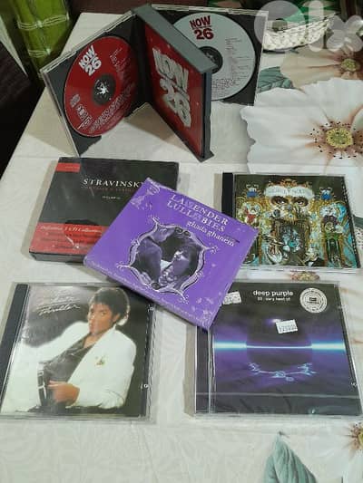 sealed & opened cds