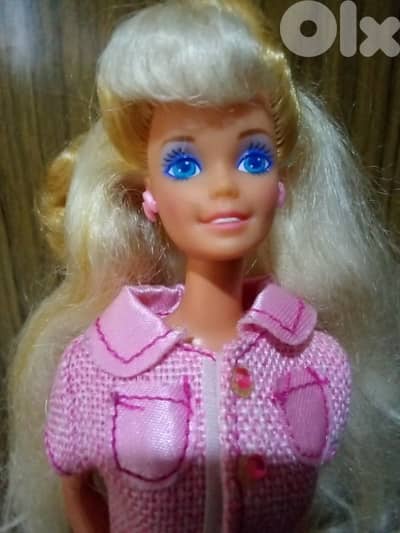Barbie PRETTY SURPRISE Limited rare Mattel1991 Great doll+outfit+boots