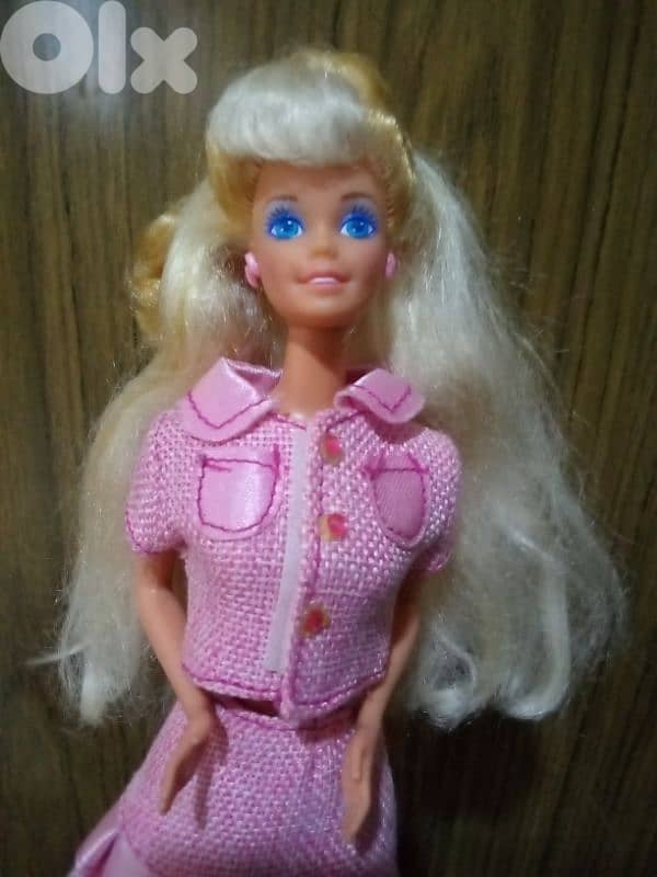 Barbie PRETTY SURPRISE Limited rare Mattel1991 Great doll+outfit+boots 3