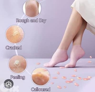 moisturizing silicone socks