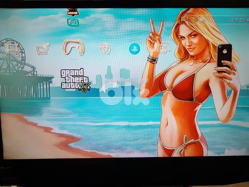 ps3 with 18 game + 2 library with all ps1 ps2 ps3 games +1000 9