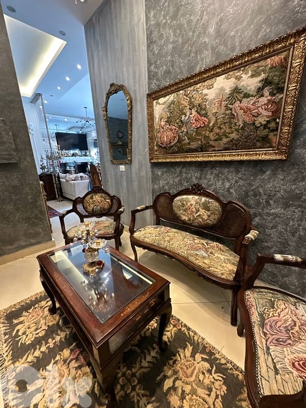 “Antique French salon 12
