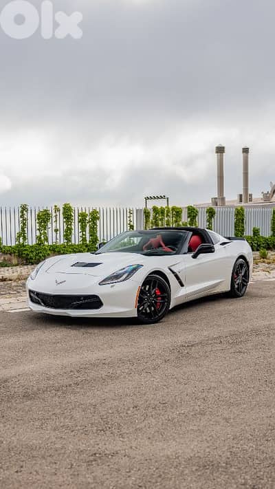 CORVETTE C7 STINGRAY  2016 IMPEX LEBANON SOURCE  38000km ONLY