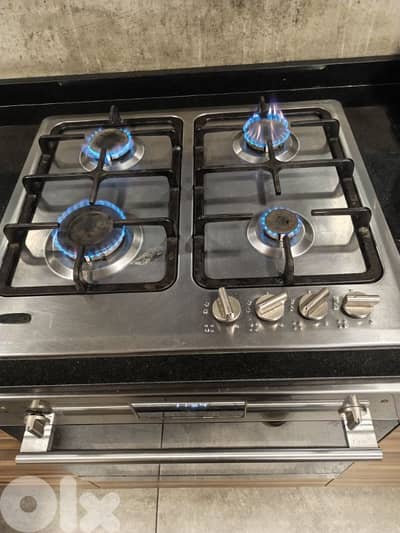 gaz cooktop with hood