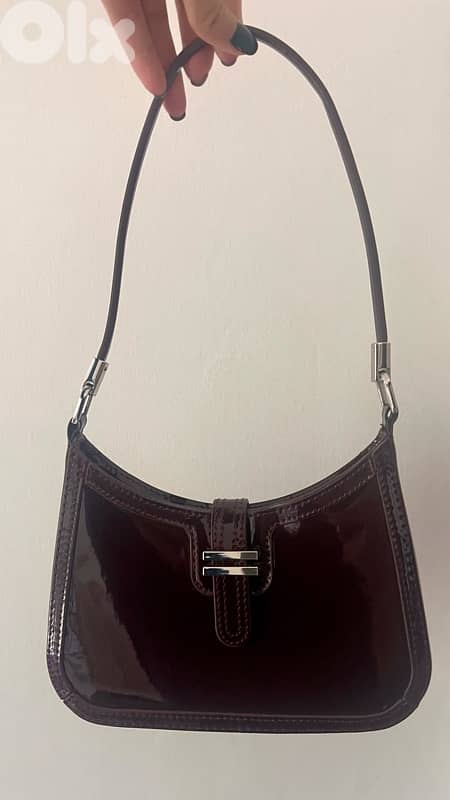 burgundy bag 5