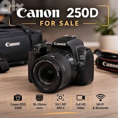 canon 250d for sale