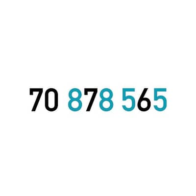 (5 6 7 8) Special Touch Prepaid Mobile Number  خط تشريج تاتش مميز
