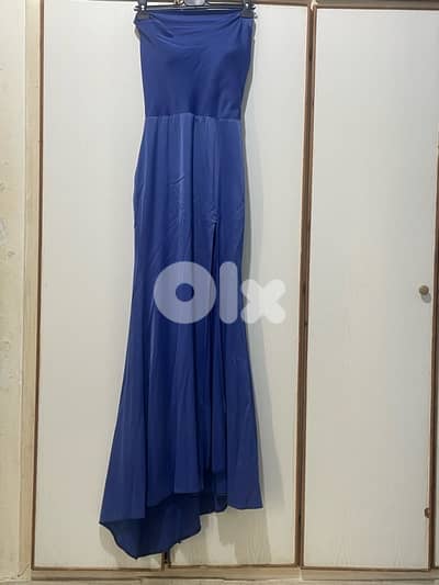Elegant Long Blue Dress – Size (S/M)