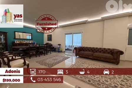 Adonis 170m2 | Fully Furnished | Excellent Condition | Calm Area | EH