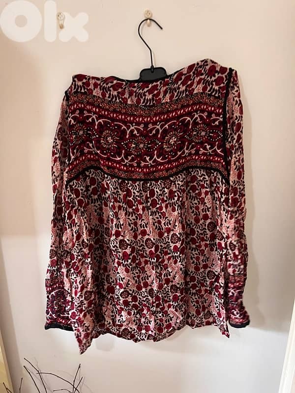 Zara woman sheer chemise 1