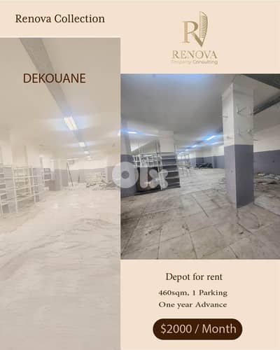 Depot for rent in Dekouane