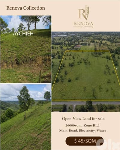 Land for sale in Aychieh Jezzine