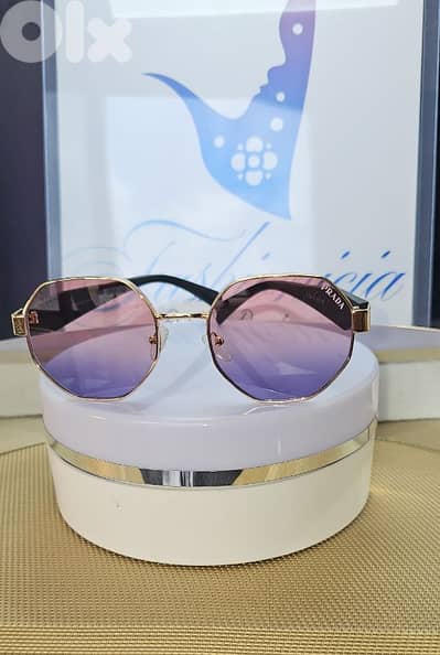 Prada Gradient violet sunglasses