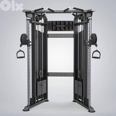 V-Cross Cable Functional Trainer – Dual Adjustable Pulley System