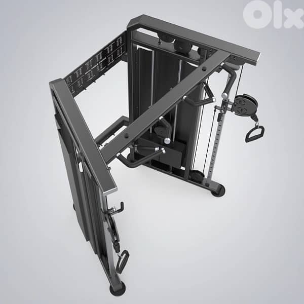 V-Cross Cable Functional Trainer – Dual Adjustable Pulley System 2