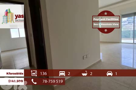 Kfaraabida 136m2 | New | Payment Facilities | Sea & Mountain View |MCH