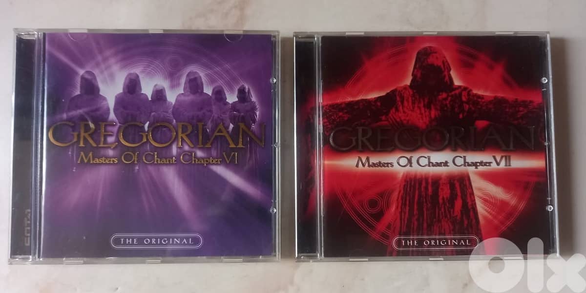 Gregorian CD albums 10$ each 2