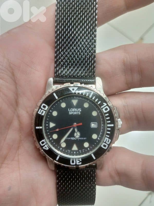 vintage LORUS Sport by Seiko diver watch 100M like new 2