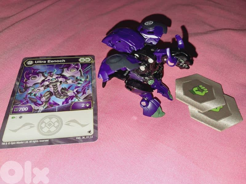 Original Bakugan Ultra Eenoch Darkus 3