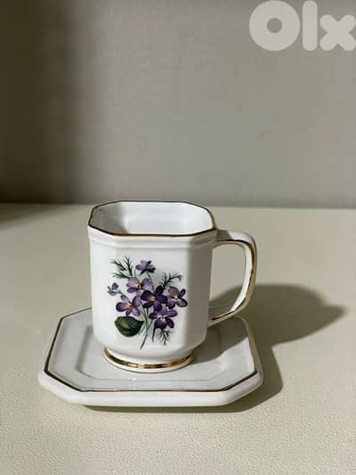 Vintage coffee cups