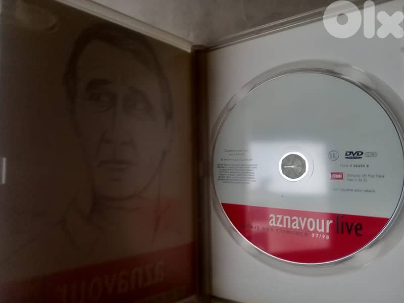 DVD live concert "Aznavour Live," at the Palais des Congrès Paris 97/9 1
