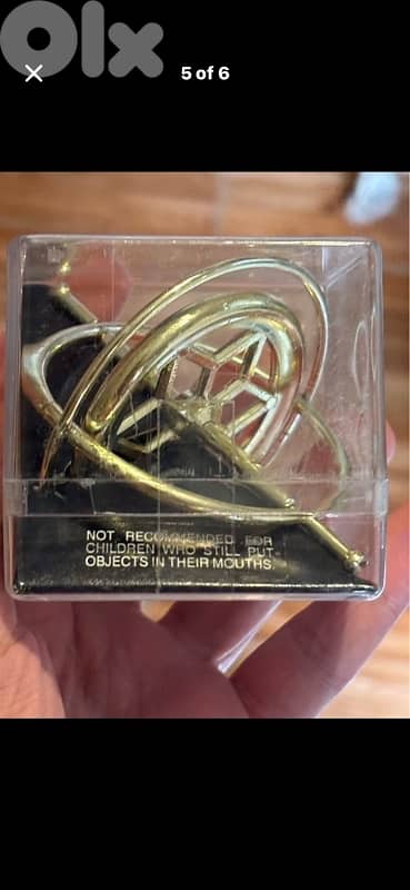 Rare Vintage 1987 Tedco 75th Anniversary Chandler Gyroscope - NOS 4