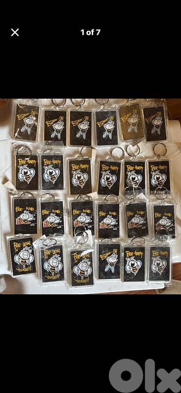 Rare 90s Annie Bee Collectible Keychains-24pc Variety Pack-Taiwan made