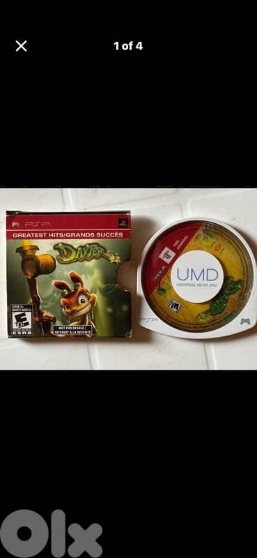 Daxter PSP Game - Greatest Hits Not For Resale Edition w/ Sleeve