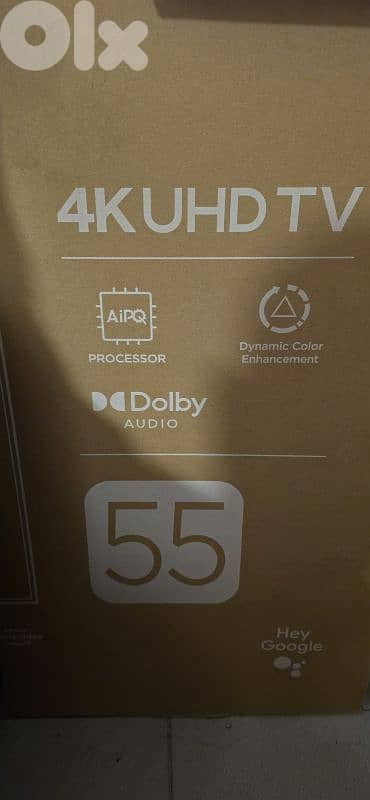 TCL GOOGLE TV 55 INCH SMART TV ANDROID 4K