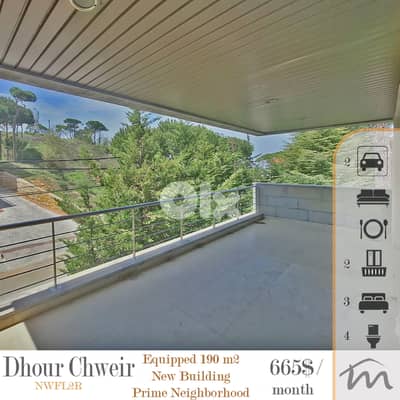 Dhour Choueir | Perfect Escape | Decorated 190m² | Green Surroundings