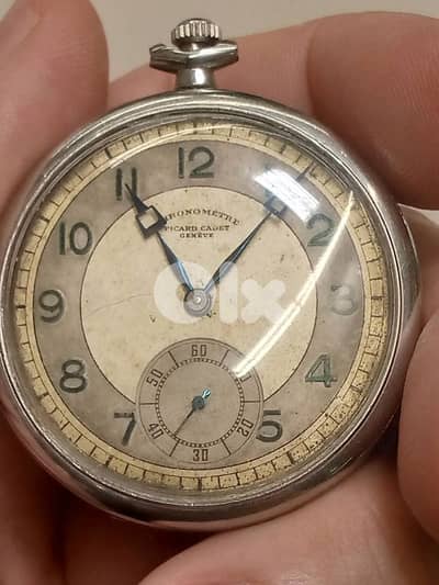 extremely Rare antique Zodiac triumph Picard cadet pocket watch 1920s
