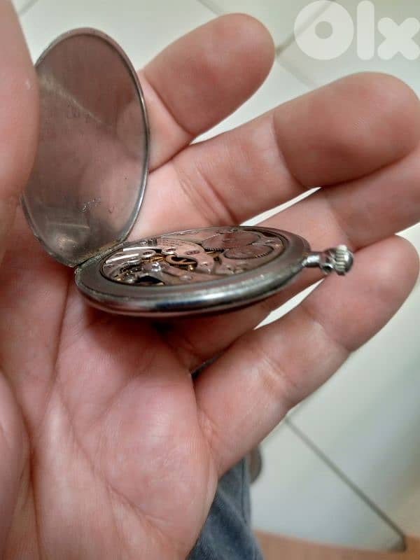 extremely Rare antique Zodiac triumph Picard cadet pocket watch 1920s 9