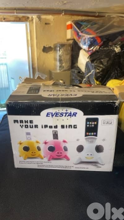 Evestar ipod speaker - FOR COLLECTORS