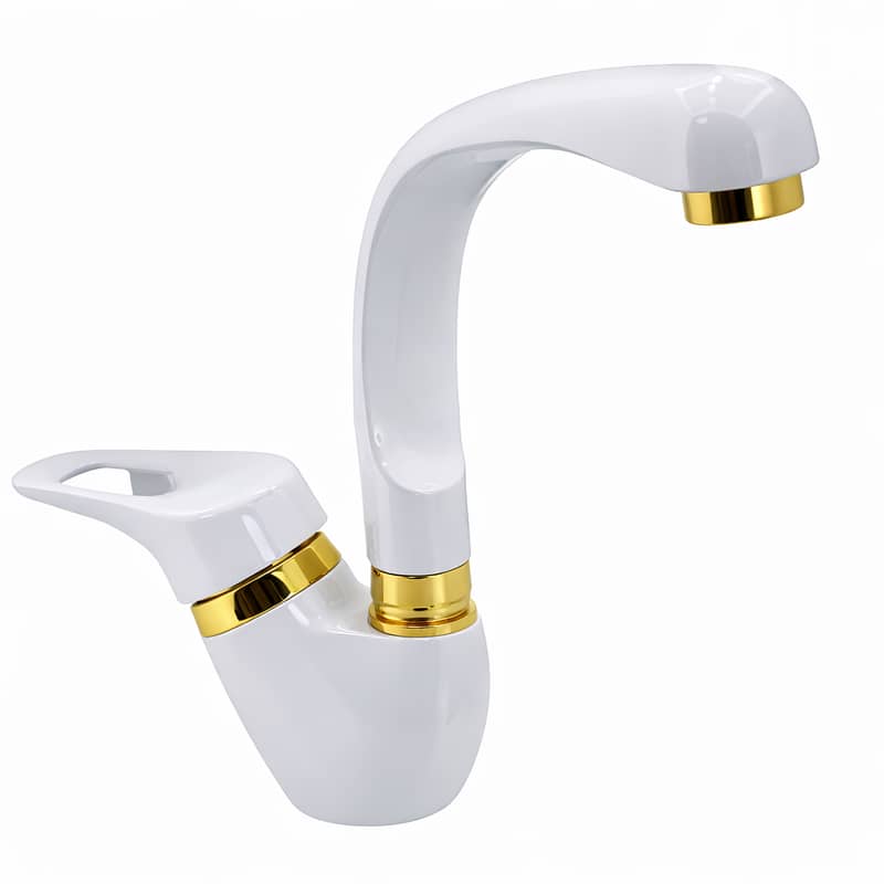 Single Lever Sink Mixer with Spout- خلاط مجلة 3