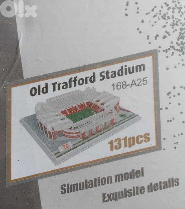 3D puzzle old Trafford stadium 2