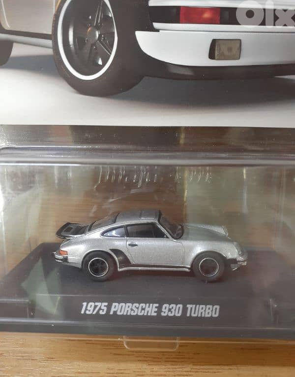 Porsche 930 Turbo diecast car model 1;64. 2
