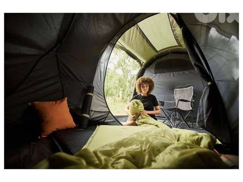 crivit tunnel blackout 4 person tent 4