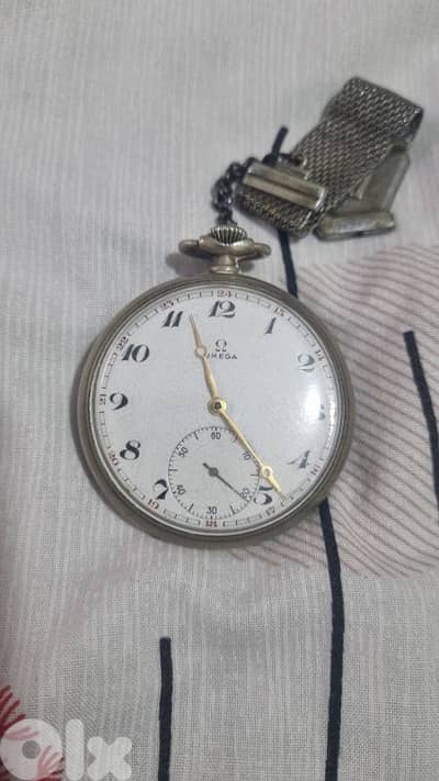 Antique OMEGA Pocket Watch - 100 Years Old - Swiss Limited Edition