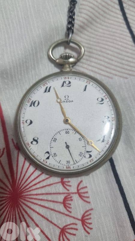 Antique OMEGA Pocket Watch - 100 Years Old - Swiss Limited Edition 7