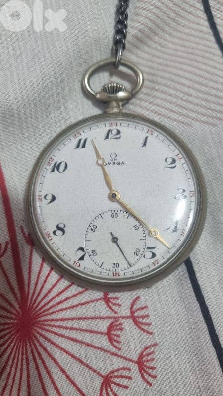 Antique OMEGA Pocket Watch - 100 Years Old - Swiss Limited Edition 8