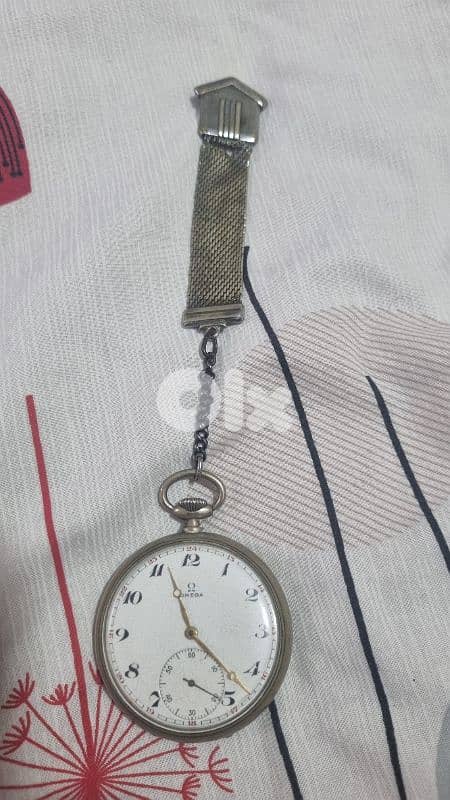 Antique OMEGA Pocket Watch - 100 Years Old - Swiss Limited Edition 9