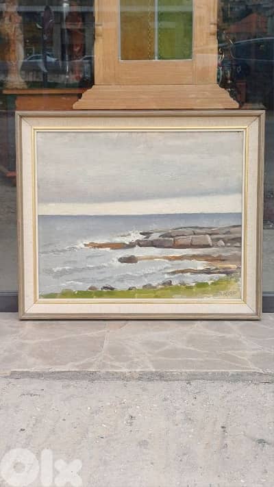لوحة رسم زيتي اوروبية