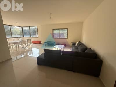 Furnished 168m2 apartment+open view+terrace 4sale in Ballouneh - بلونة