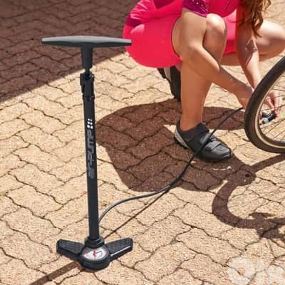 Crivit Floor Pump For Balls, Bike Tyre, Air Beds