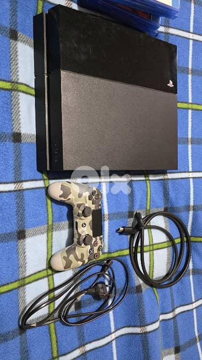 PS4 Console + Controller /FIFA 22/NBA 2K22/Games Bundle good condition