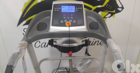 Treadmill new fitness line 2hp motor power with vibration massage