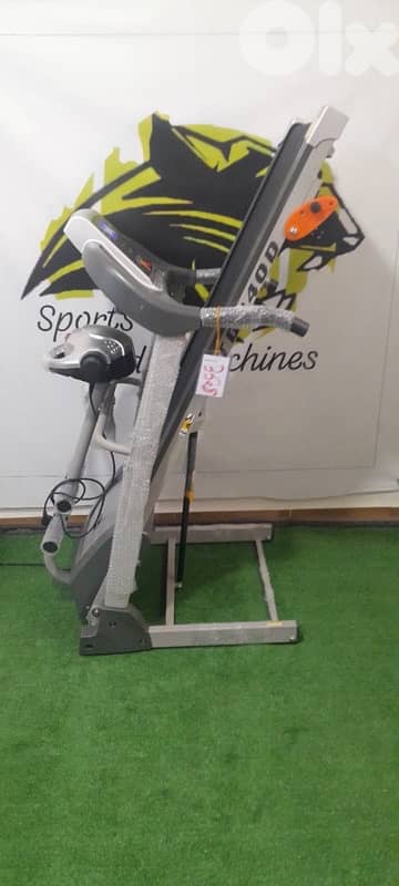 Treadmill new fitness line 2hp motor power with vibration massage 2