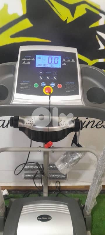 Treadmill new fitness line 2hp motor power with vibration massage 4