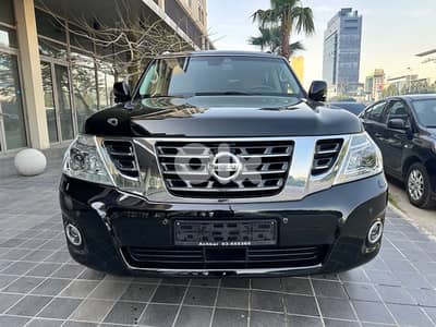 Nissan Patrol 2014 V8 400 hp platinum Company source and all services
