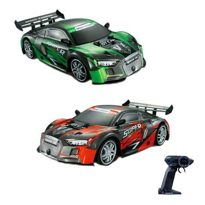 LED Rally RC Drift Car – Racing Hobby Vehicle - سيارة لعبة رالي